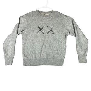 KAWS X UNIQLO Sesame Street Sweatshirt XS Women Gray